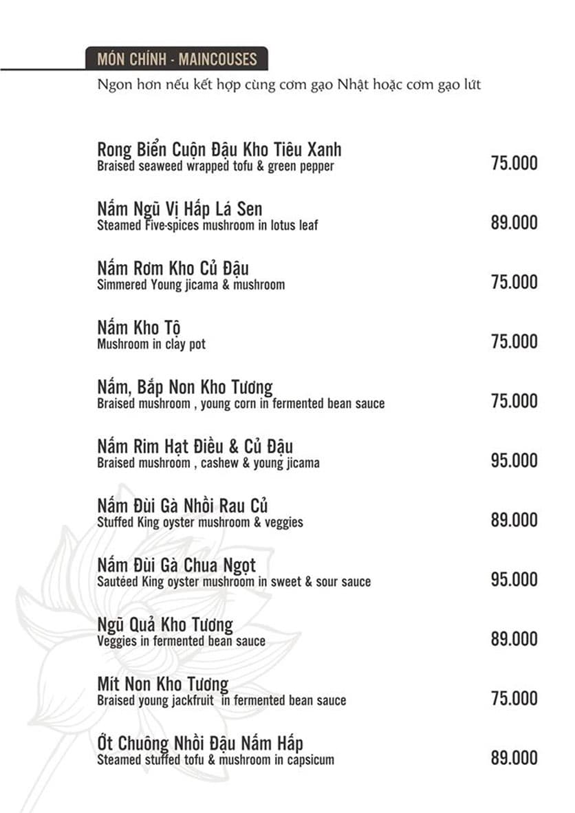 Bảng giá 