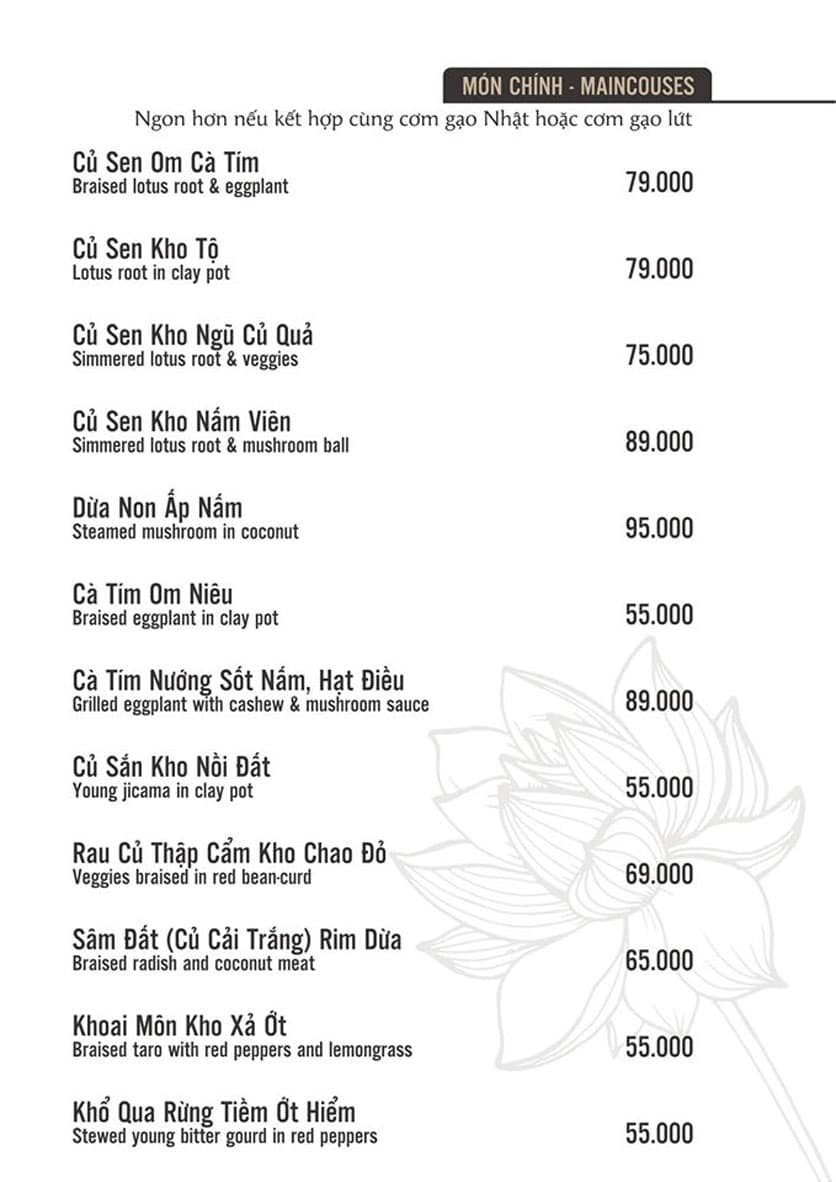 Bảng giá 