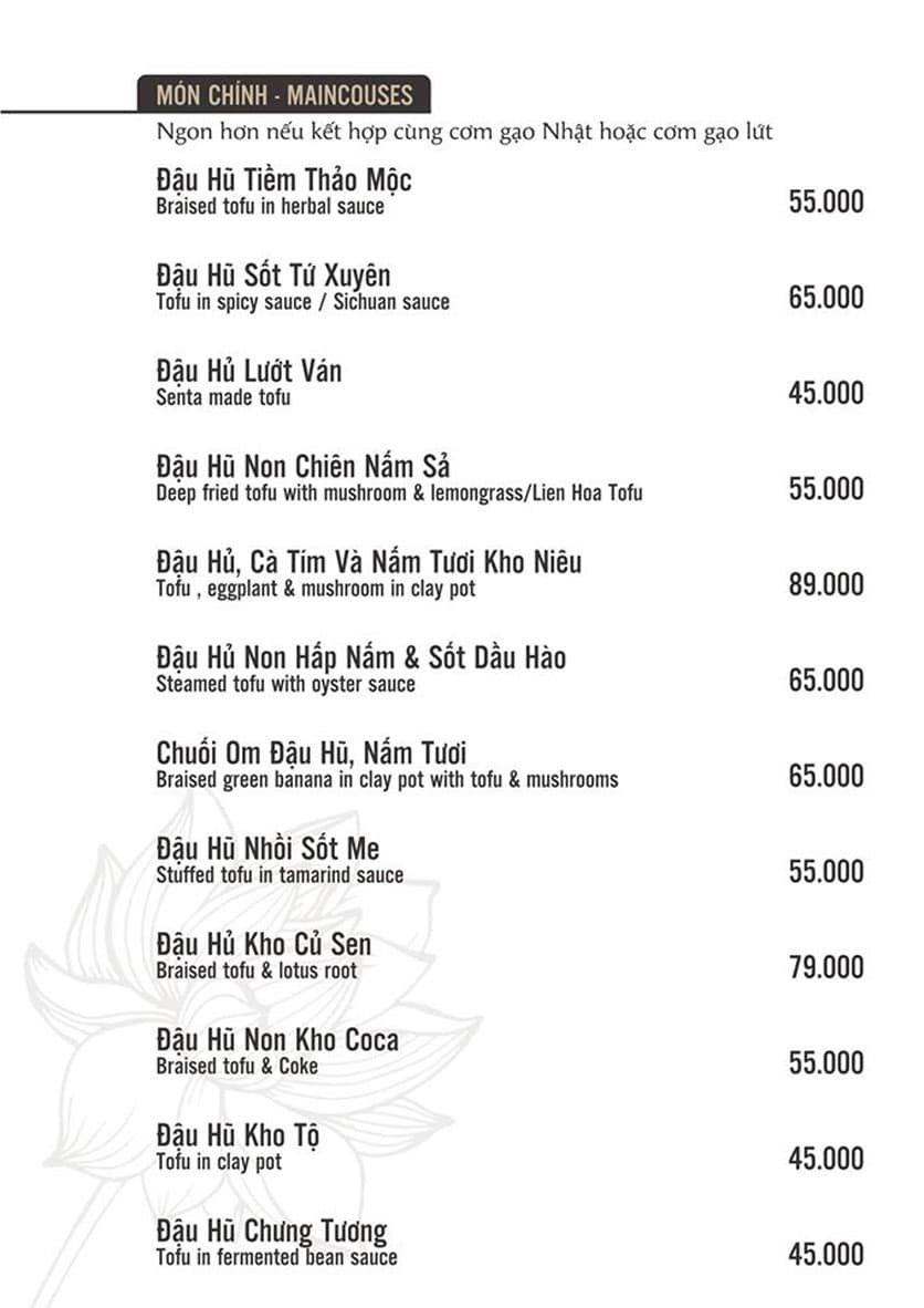 Bảng giá 