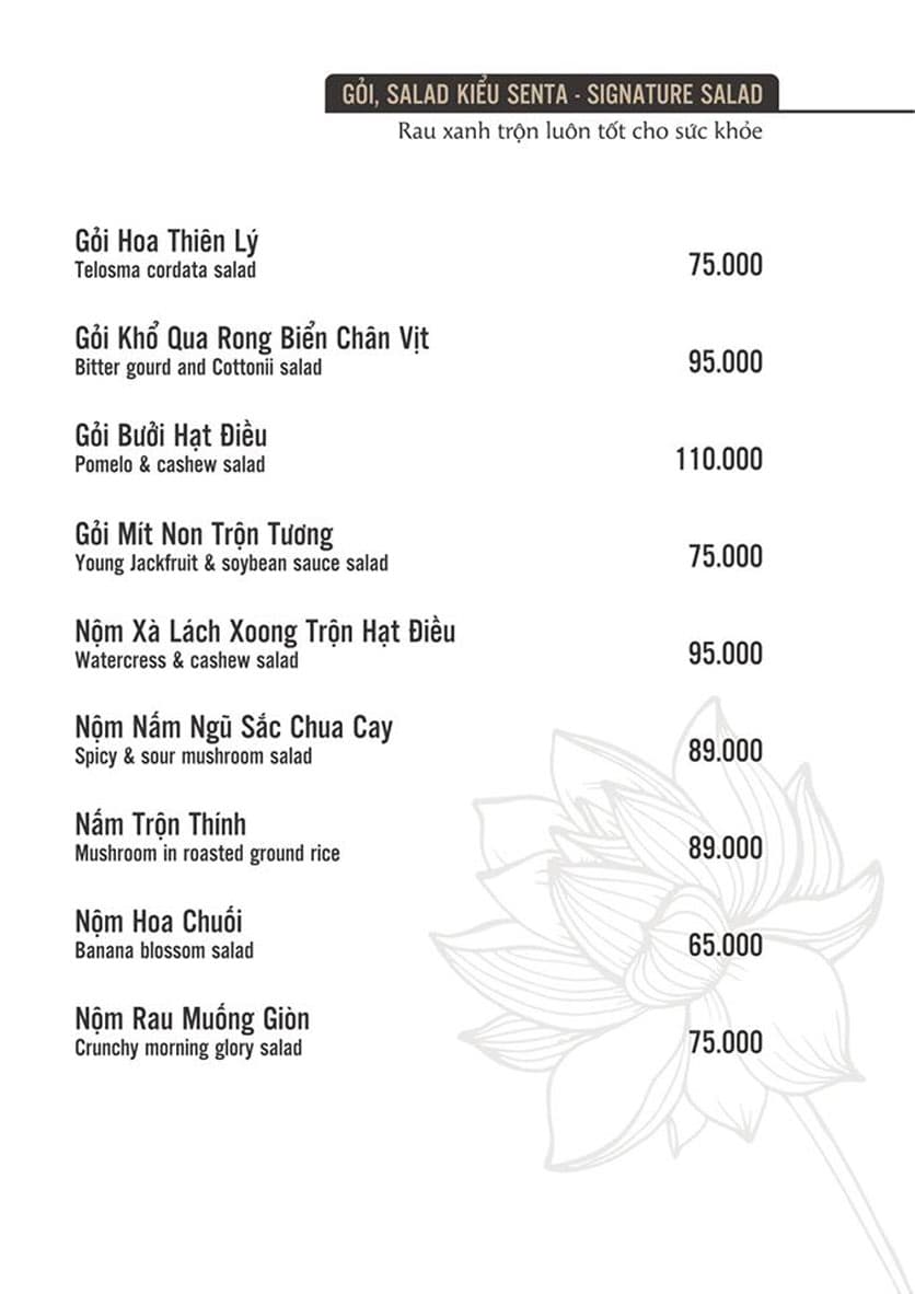 Bảng giá 