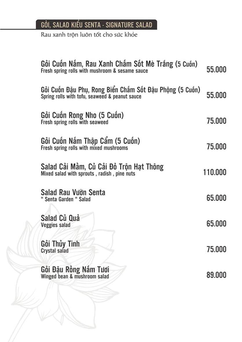 Bảng giá 