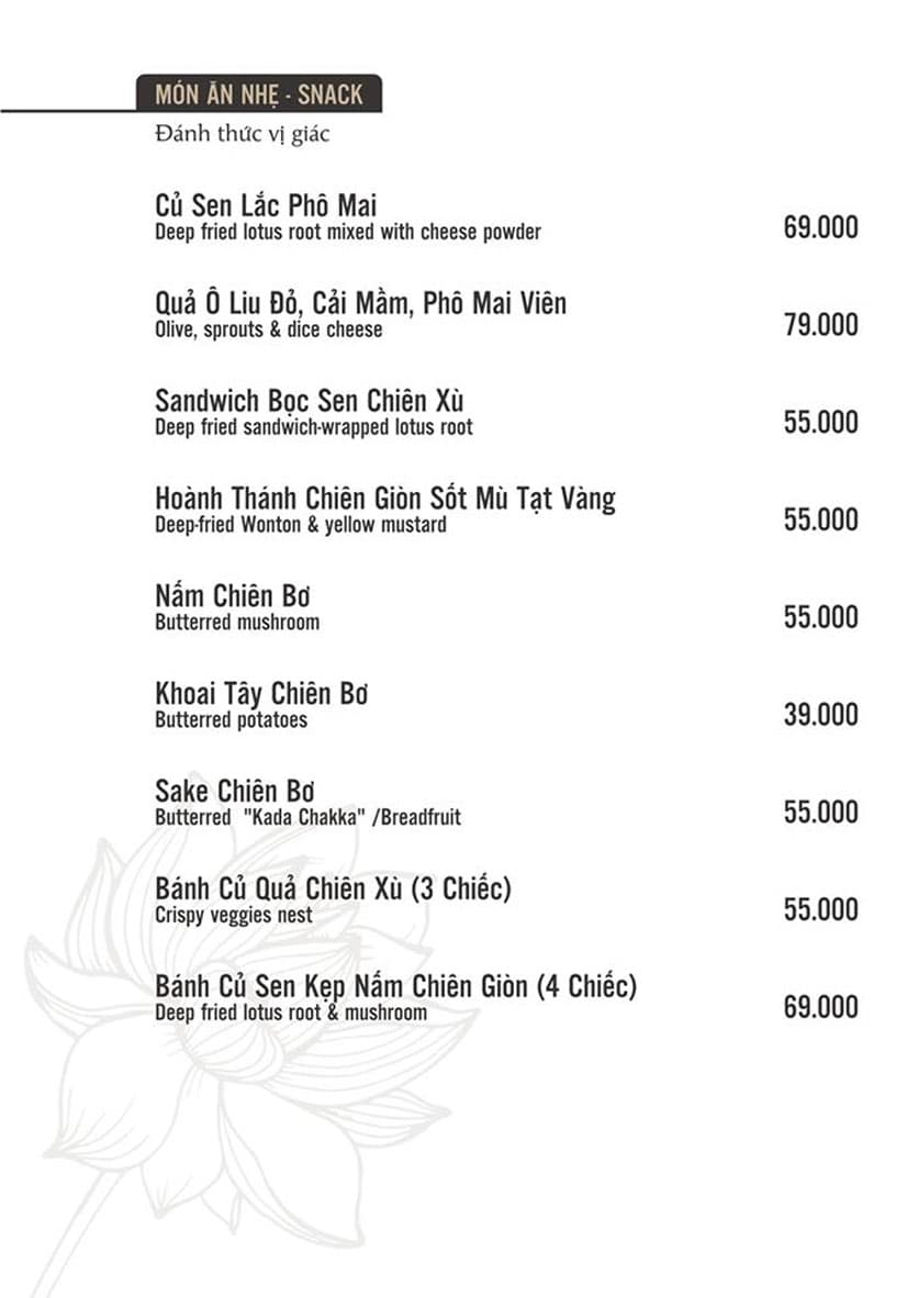 Bảng giá 