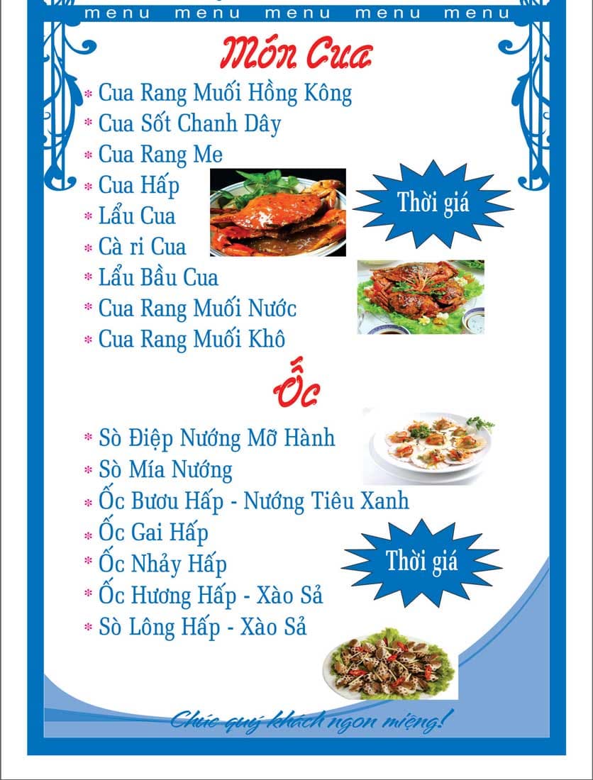 Bảng giá 