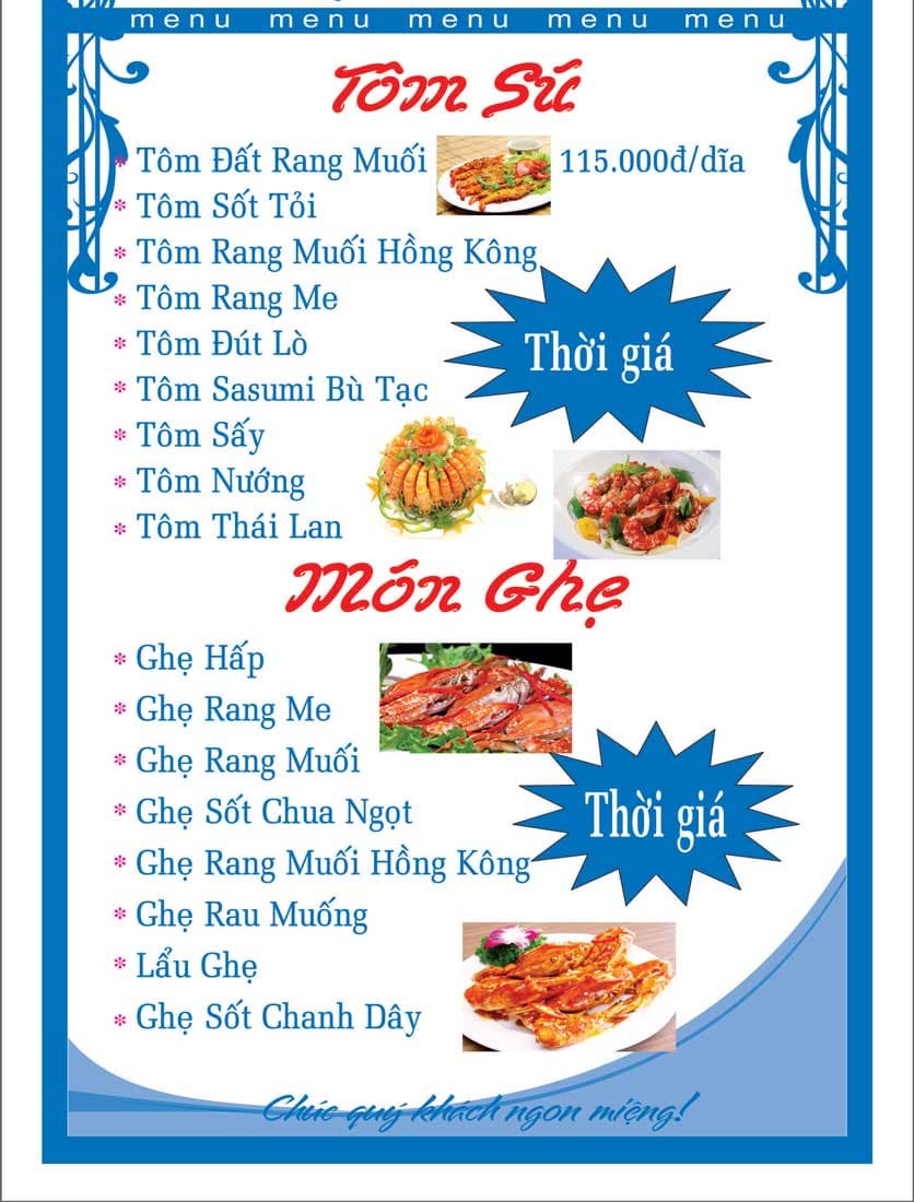 Bảng giá 