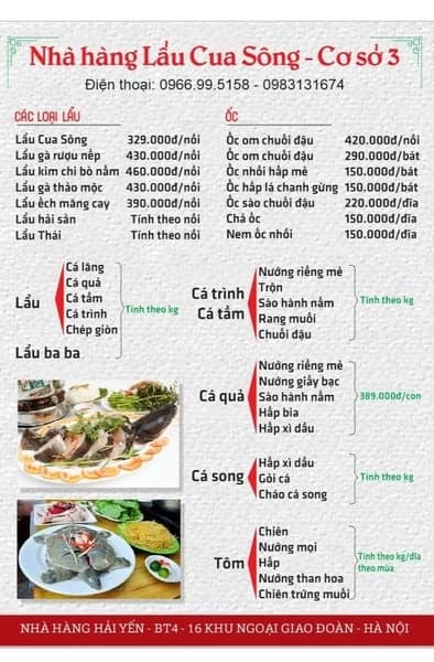 Bảng giá 