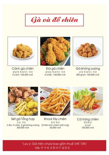 Bảng giá 