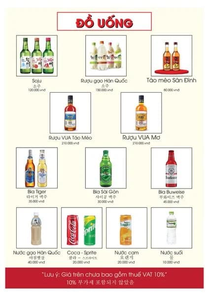 Bảng giá 