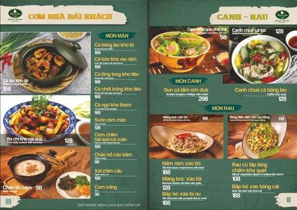 Bảng giá 