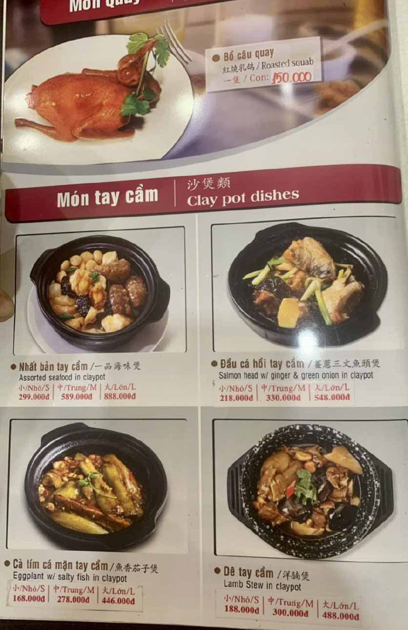 Bảng giá 