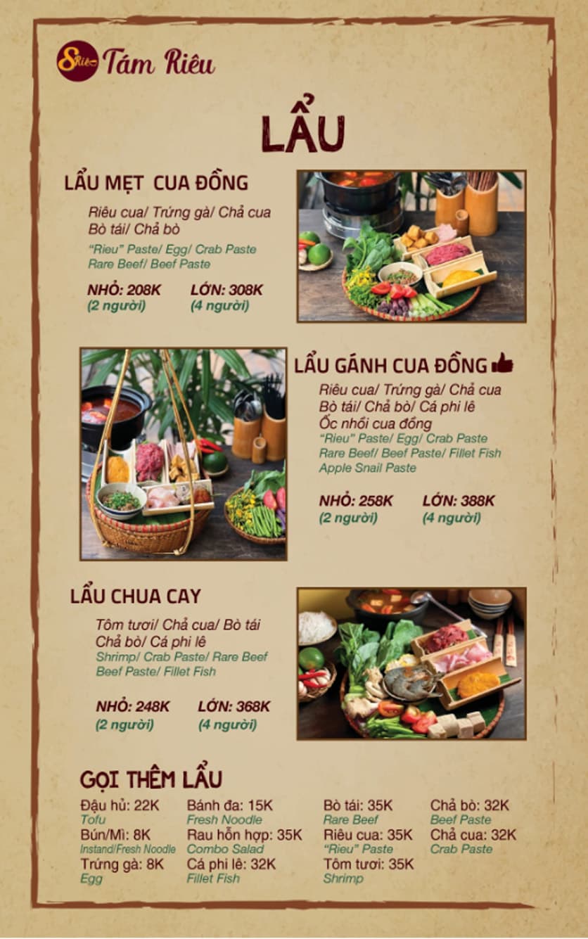 Bảng giá 