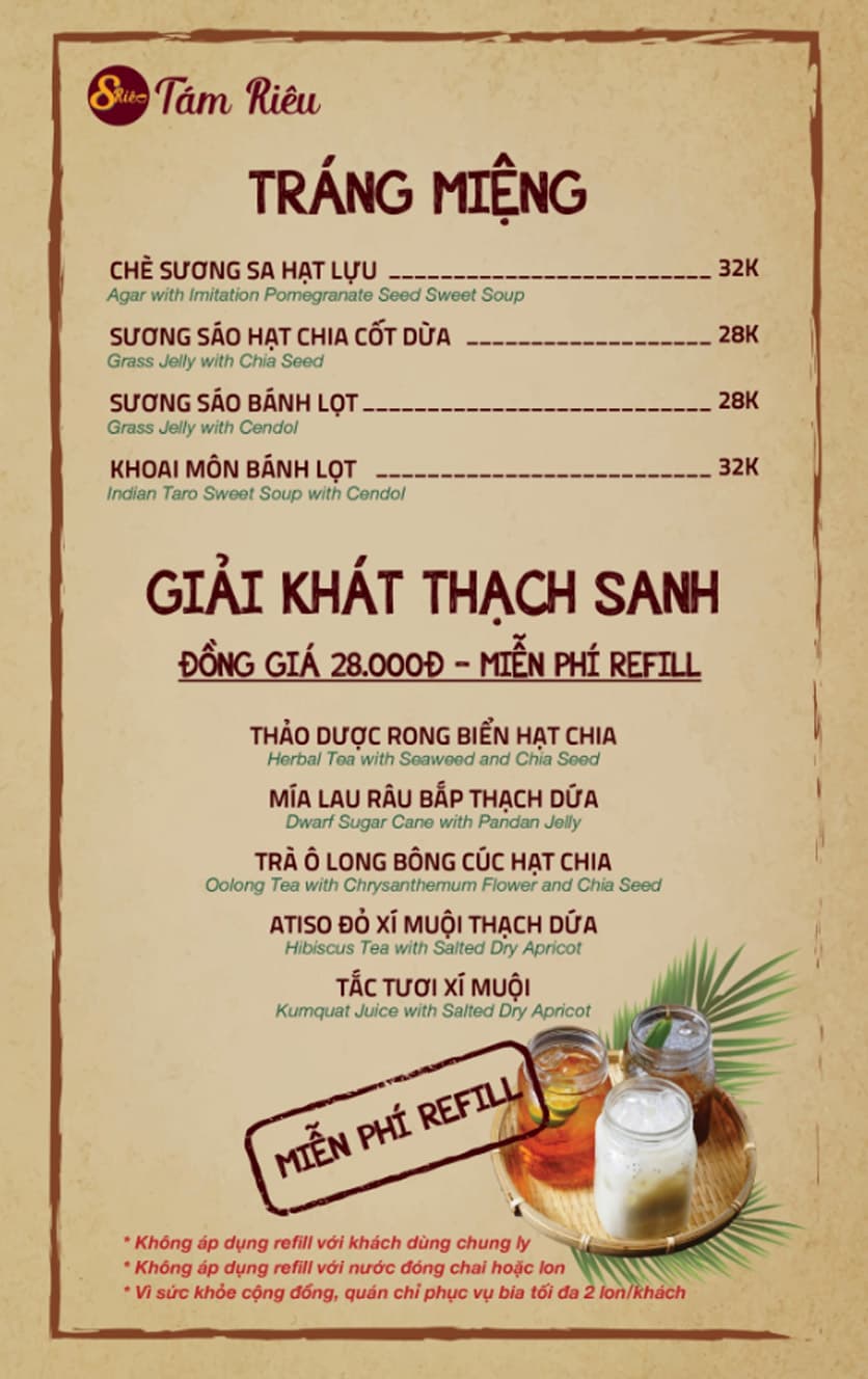 Bảng giá 